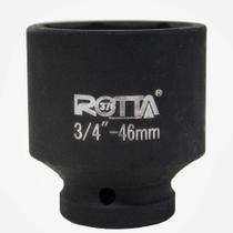 Soquete Sextavado de Impacto 3/4 Polegada x 46 mm Curto