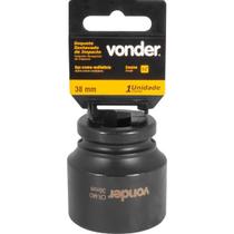 Soquete Sextavado de Impacto enc 3/4" 38mm Aço Cromo Vonder