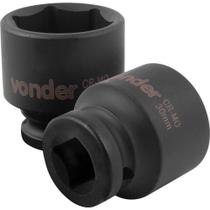 Soquete Sextavado De Impacto Encaixe De 1/2 X 30mm Vonder Soquete Sextavado De Impacto Encaixe De 1/2 X 30mm Vonder