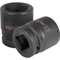 Soquete Sextavado de Impacto, Encaixe de 3/4" x 30,0 mm, Vonder