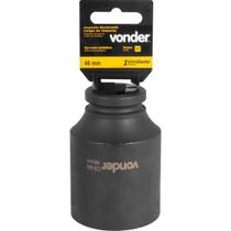 Soquete Sextavado de Impacto Longo Encaixe 3/4" 46mm Aço Cromo - Vonder Soquete Sextavado de Impacto Longo Encaixe 3/4" 46mm Aço Cromo - Vonder
