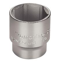 Soquete Sextavado Em Aço Cromo Vanádio 1.1/4" - Encaixe 1/2" Tramontina Pro Tramontina Soquete Sextavado Em Aço Cromo Vanádio 1.1/4" - Encaixe 1/2" Tramontina Pro Tramontina