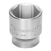 Soquete Sextavado em Aço Cromo Vanádio 11 mm - Encaixe 1/2'' Tramontina PRO Soquete Sextavado em Aço Cromo Vanádio 11 mm - Encaixe 1/2'' Tramontina PRO