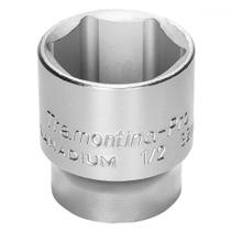 Soquete Sextavado em Aço Cromo Vanádio 12 mm - Encaixe 1/2" Tramontina PRO