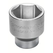 Soquete Sextavado Em Aço Cromo Vanádio 17 Mm - Encaixe 3/4" Tramontina Pro Tramontina