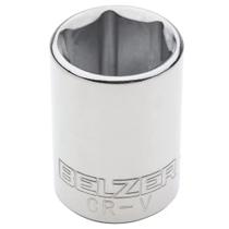 Soquete Sextavado Encaixe 1/2" 32mm CRV - 205021BBR - BELZER