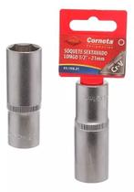 Soquete Sextavado Longo 1/2 X 21 Mm Profissional Corneta