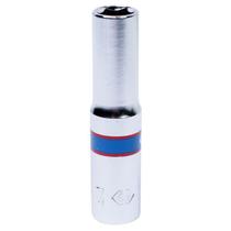 Soquete sextavado longo 7mm - 1/4pol king tony