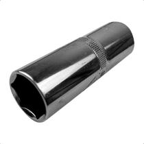 Soquete Sextavado Longo Com Encaixe 1/2 Polegada 21 mm