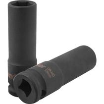 Soquete Sextavado Longo de Impacto, 15 mm, Encaixe de 1/2", Vonder OstenVonder Soquete Sextavado Longo de Impacto, 15 mm, Encaixe de 1/2", Vonder OstenVonder