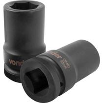 Soquete Sextavado Longo de Impacto, 30 mm, Encaixe de 1", Vonder OstenVonder