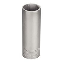 Soquete Sextavado Longo em Aço Cromo Vanádio 27 mm - Encaixe 1/2" Tramontina PRO Soquete Sextavado Longo em Aço Cromo Vanádio 27 mm - Encaixe 1/2" Tramontina PRO