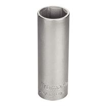 Soquete sextavado longo encaixe 1/2 x 21mm 44802/121 tramontina Soquete sextavado longo encaixe 1/2 x 21mm 44802/121 tramontina