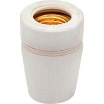 Soquete Tempo Brasfort Porcelana E27 8888 - Kit C/25 Soquete Tempo Brasfort Porcelana E27 8888 - Kit C/25