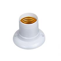 Soquete Termoplástico E27 Fixo Teto Branco G20