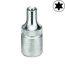 Soquete Torx 1/4 E4 Curto Soquete Torx 1/4 E4 Curto