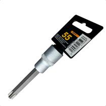 Soquete Torx Externo T55 55mm Longo Manual 1/2