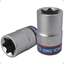 Soquete Torx Fêmea Curto 1/2" E14 King Tony