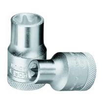 Soquete Torx GTX 1/2" TX19-E16 Aço CRV 015.631 Gedore