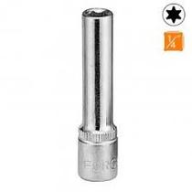 Soquete Torx Longo 1/4 E4 Soquete Torx Longo 1/4 E4