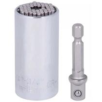 Soquete Universal com Adaptador Worker 3/8'' 7-19mm
