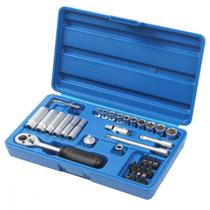 Soquete Waft Sextavado Com Catraca 1/4'' Com 36Pecas 6176