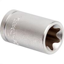 Soquete Waft Torx Cromo Vanadium 1/2'' E18 6461 Soquete Waft Torx Cromo Vanadium 1/2'' E18 6461