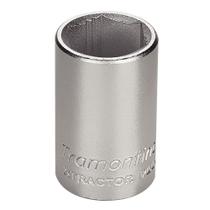 Soquete Xtractor Plus em Aço Cromo Vanádio 21 mm - Encaixe 1/2 polegada Tramontina PRO