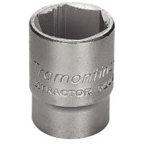 Soquete Xtractor Plus em Aço Cromo Vanádio 27 mm - Encaixe 1/2" Tramontina PRO Soquete Xtractor Plus em Aço Cromo Vanádio 27 mm - Encaixe 1/2" Tramontina PRO