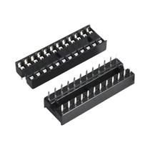 Soquetes DIP IC 6P-28P 10pcs Adaptador De Circuitos Integrados Componente Eletrônico