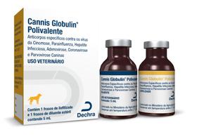 Soro Cannis Globulin Polivalente Para Cães 5Ml - Dechra
