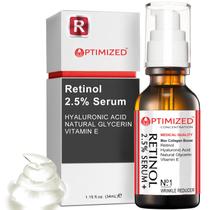 Soro de Retinol 2,5% Otimizado com Ácido Hialurônico e Vitamina E - 30ml