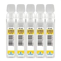 Soro em Flaconetes Cloreto De Sódio 0,9% 10ml - 50 Unidades