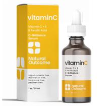 Soro facial Natural Outcome Vitamina C com vitamina E e Feruli