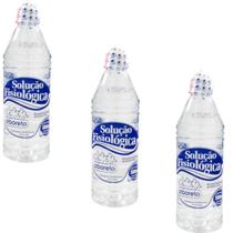 Soro Fisiológico Clor Sódio 9% Arboreto 500Ml Kit Com 3 Unidades