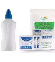 Soro Fisiológico Pó Kit 30 + Frasco Higienizador Nasal 250ml - Sea Salt
