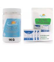 Soro Fisiológico Pote 1kg + Sal Lavagem Nasal Em Pó Kit C/60 - Sea Salt