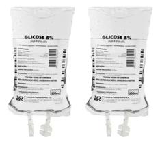 Soro Glicosado 5% Uso Intravenoso Estéril Bag 500 ml JP - 2 unidades