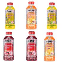 Sorox Bebida Isotoni Abacaxi,Tangerina F Vermelhas 550ml c/6