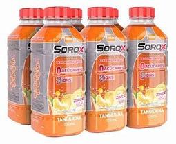 Sorox Tangerina Hidratante Zero Açúcar 8 Ions 550ml Pack C/6