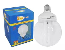 Sorte Luz Lâmpada globo clara 18w E27 60HZ 220V Sorte Luz Lâmpada globo clara 18w E27 60HZ 220V