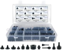 Sortimento de amortecedores de borracha Dsnaduo 160 PCS para GM Ford Chrysler Sortimento de amortecedores de borracha Dsnaduo 160 PCS para GM Ford Chrysler