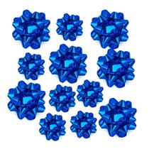 Sortimento de laços de presente WRAPAHOLIC Metallic Royal Blue, 12 unidades Sortimento de laços de presente WRAPAHOLIC Metallic Royal Blue, 12 unidades