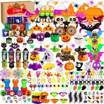Sortimento de lembrancinhas de Halloween XIMISHOP 210 unidades para crianças Sortimento de lembrancinhas de Halloween XIMISHOP 210 unidades para crianças