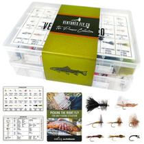 Sortimento de moscas para pesca com mosca Ventures Fly Co. 122 Premium Sortimento de moscas para pesca com mosca Ventures Fly Co. 122 Premium