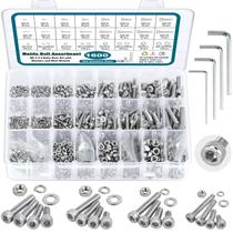 Sortimento de parafusos métricos SATANTECH 1600Pcs M2-M5 304 Inox