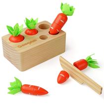 Sorting Toy Coogam Baby Carrots Wooden Montessori Game