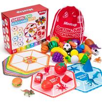 Sorting Toys Mootop Match Card & Sort Game Set Toddlers Sorting Toys Mootop Match Card & Sort Game Set Toddlers