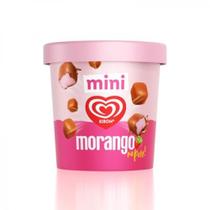 Sorv mini bombom morango 203g kibon