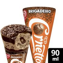 Sorvete Brigadeiro Kibon Cornetto 65g Sorvete Brigadeiro Kibon Cornetto 65g